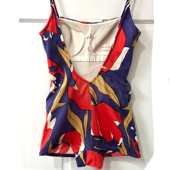 ELIZABETH STEWART california usa retro/vintage onepiece bathing suit sizeM? used - Picture 4 of 16